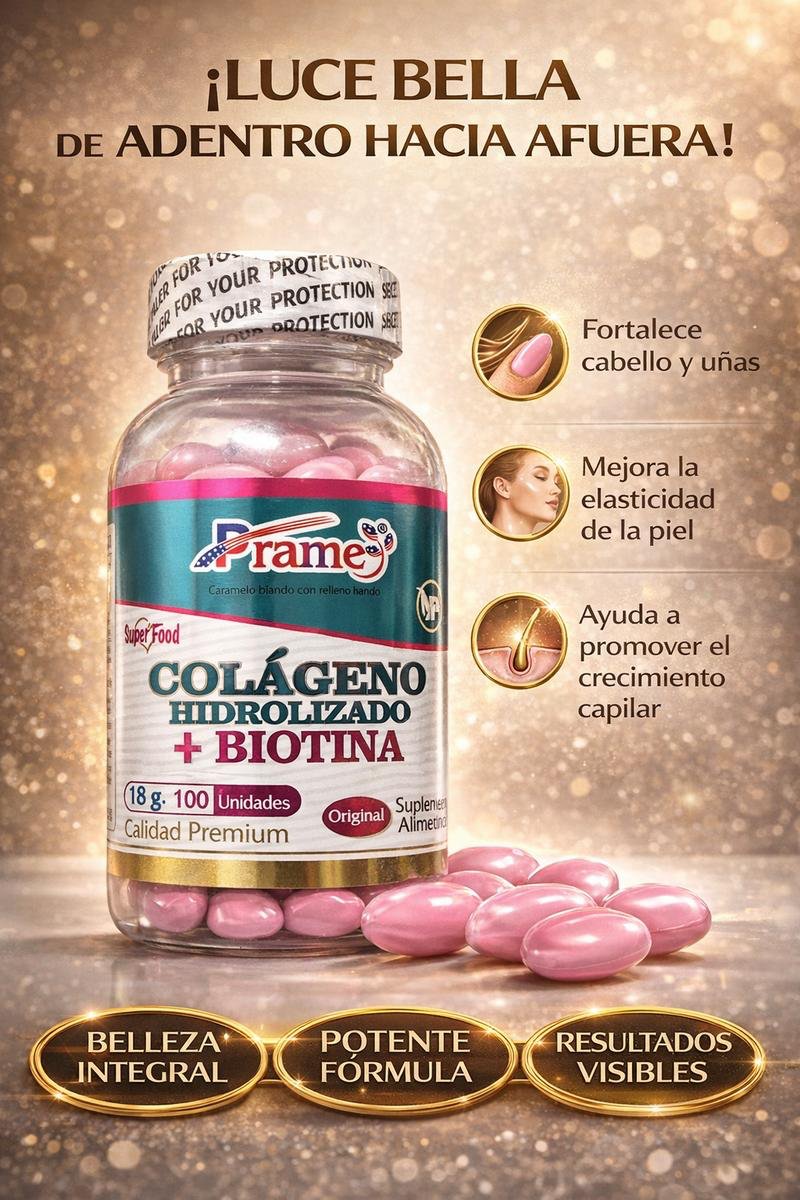 Colágeno Hidrolizado + Biotina Prame